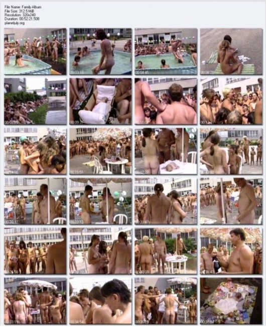 FKK video - family album nudism