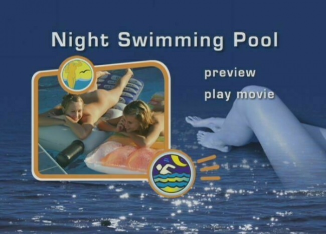 FKK video - Night swimming pool